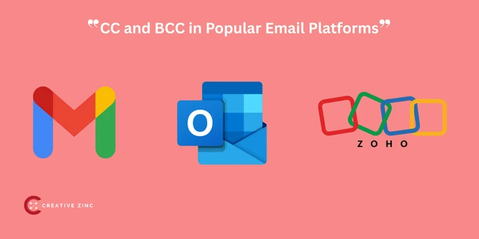 CC and BCC in Popular Email Platforms